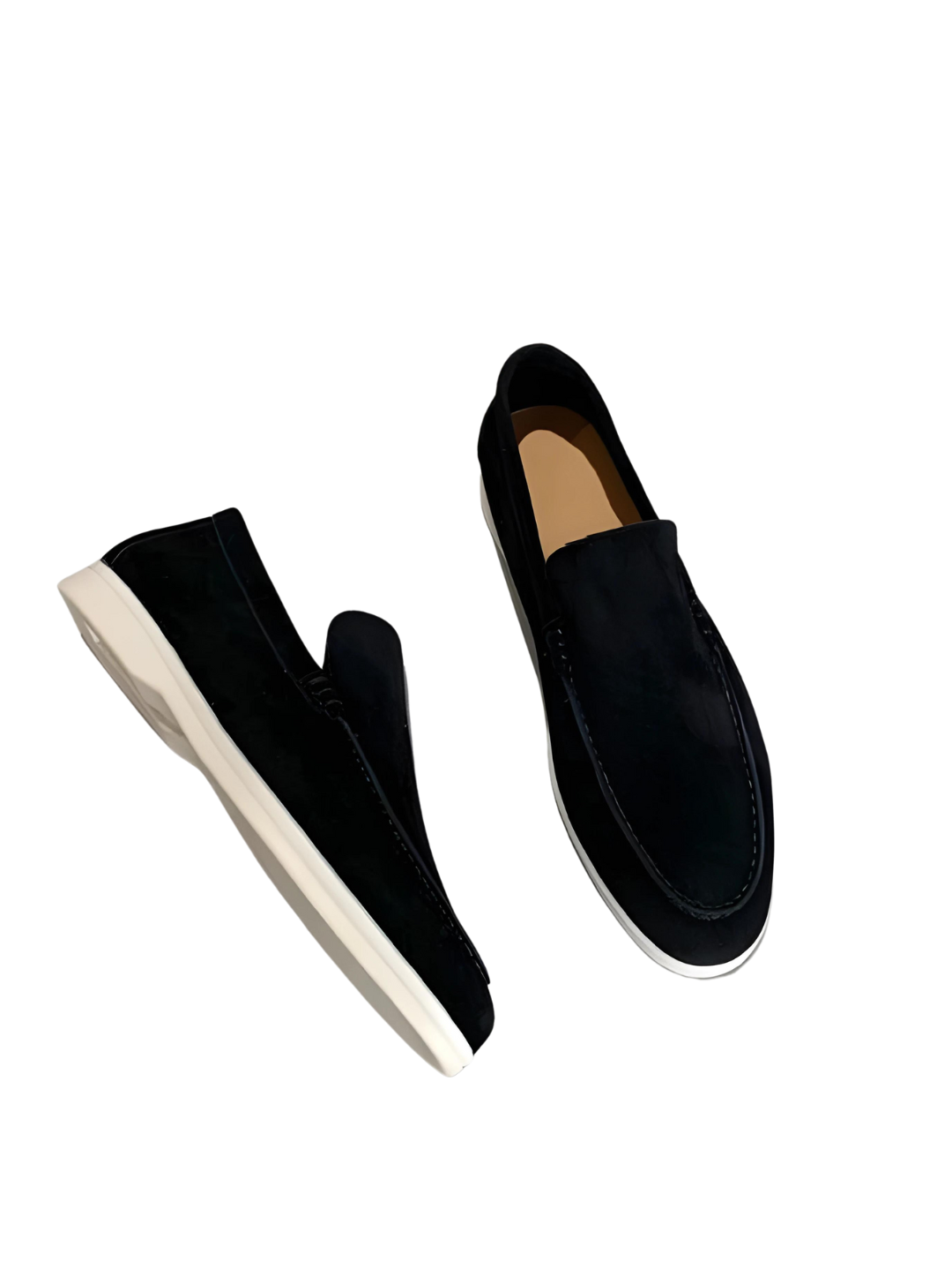 AVORIO™ | BLACK SUEDE LOAFERS V2