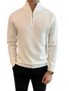 COSTELLO™ | HALF ZIP WHITE