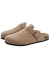 AVORIO™ | KHAKI RIVIERA SLIP-ON SANDALS