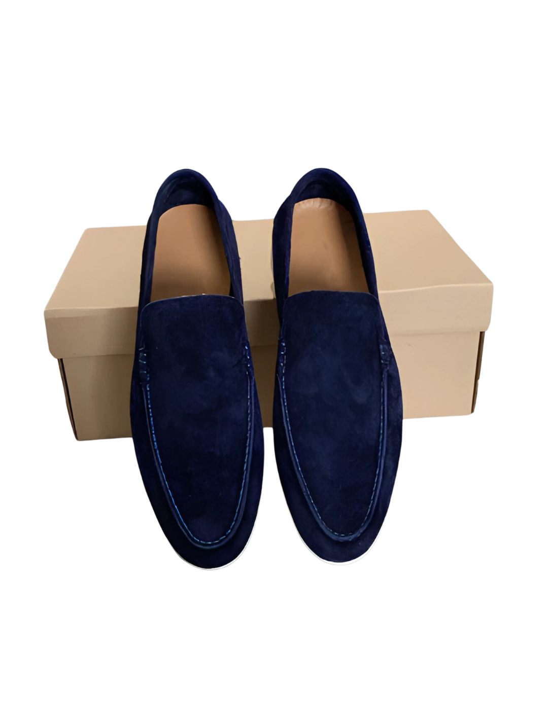 AVORIO™ | BLUE SUEDE LOAFERS V2