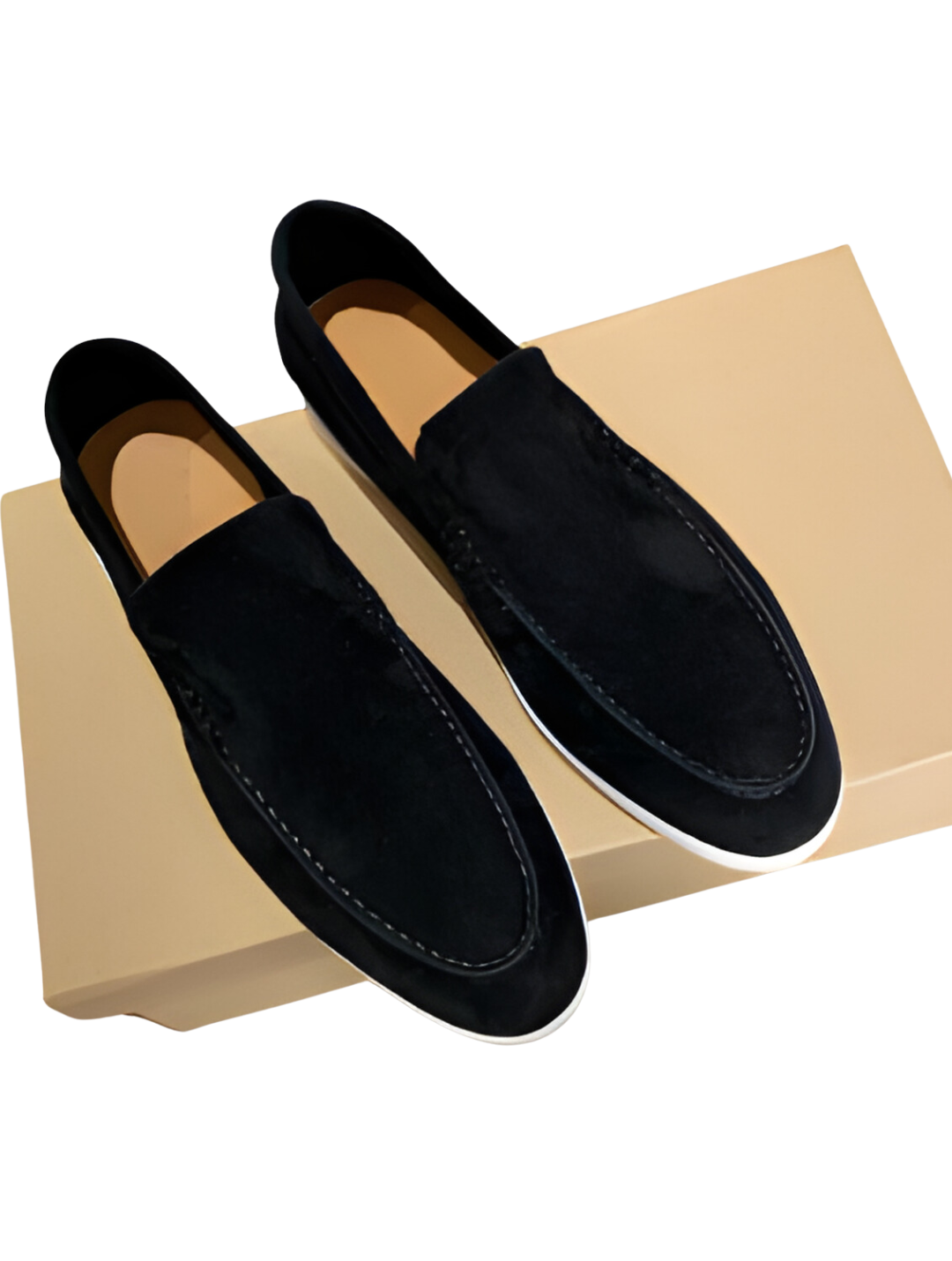 AVORIO™ | BLACK SUEDE LOAFERS V2