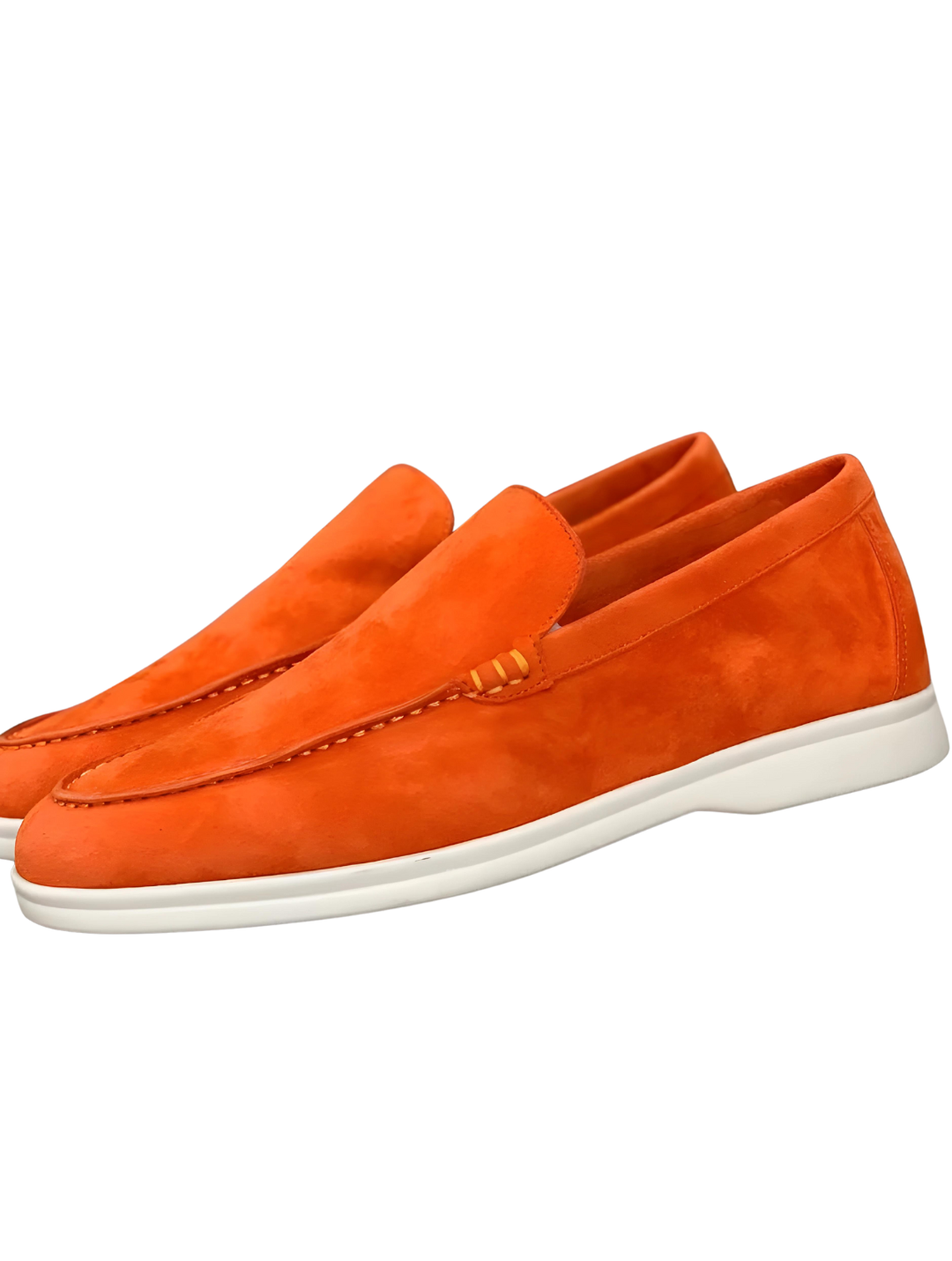 AVORIO™ | ORANGE SUEDE LOAFERS V2