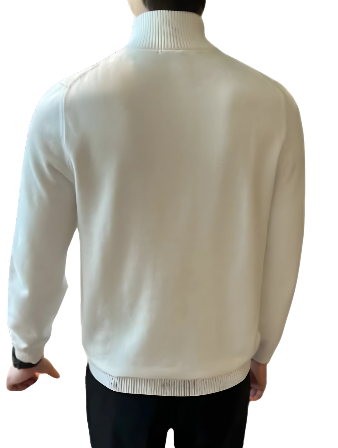 COSTELLO™ | HALF ZIP WHITE