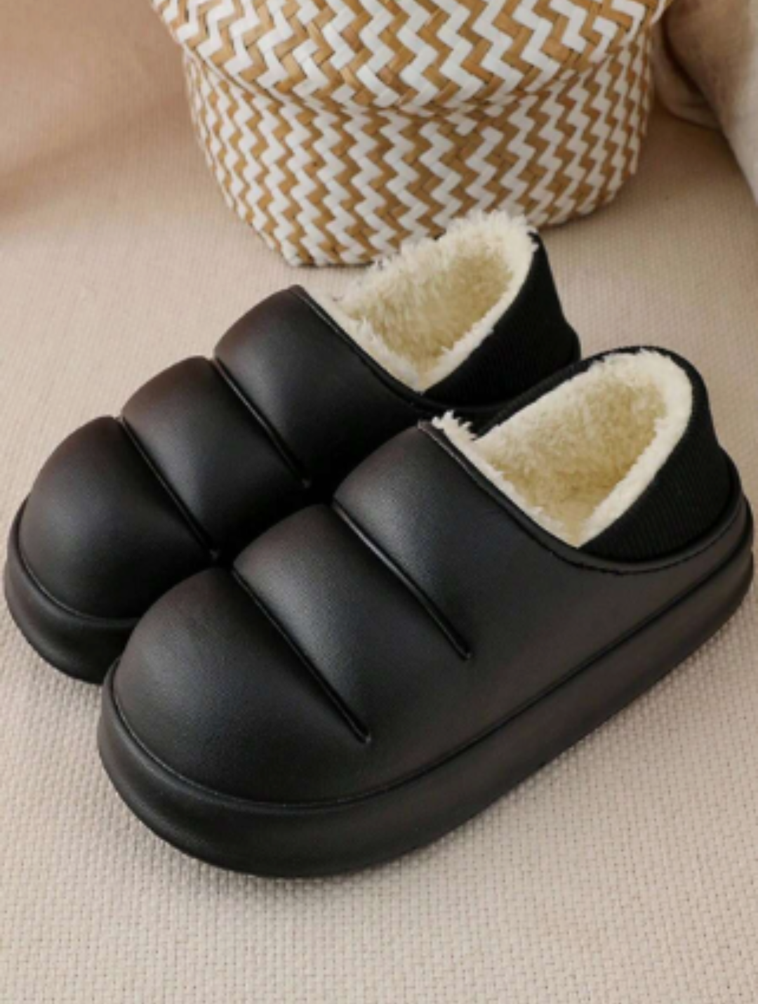 AVORIO™ | WARM FUR SLIPPERS