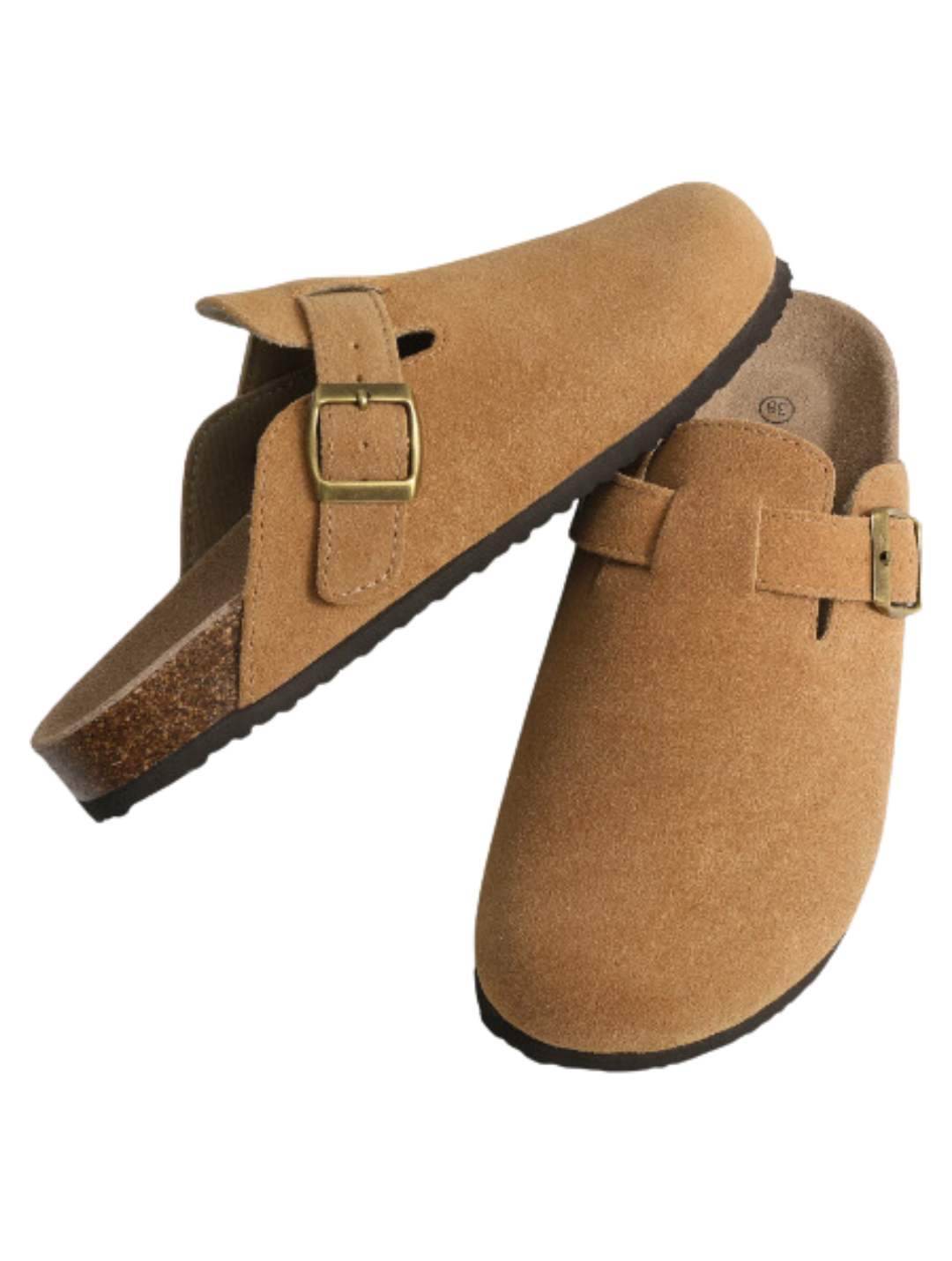 AVORIO™ | BROWN RIVIERA SLIP-ON SANDALS