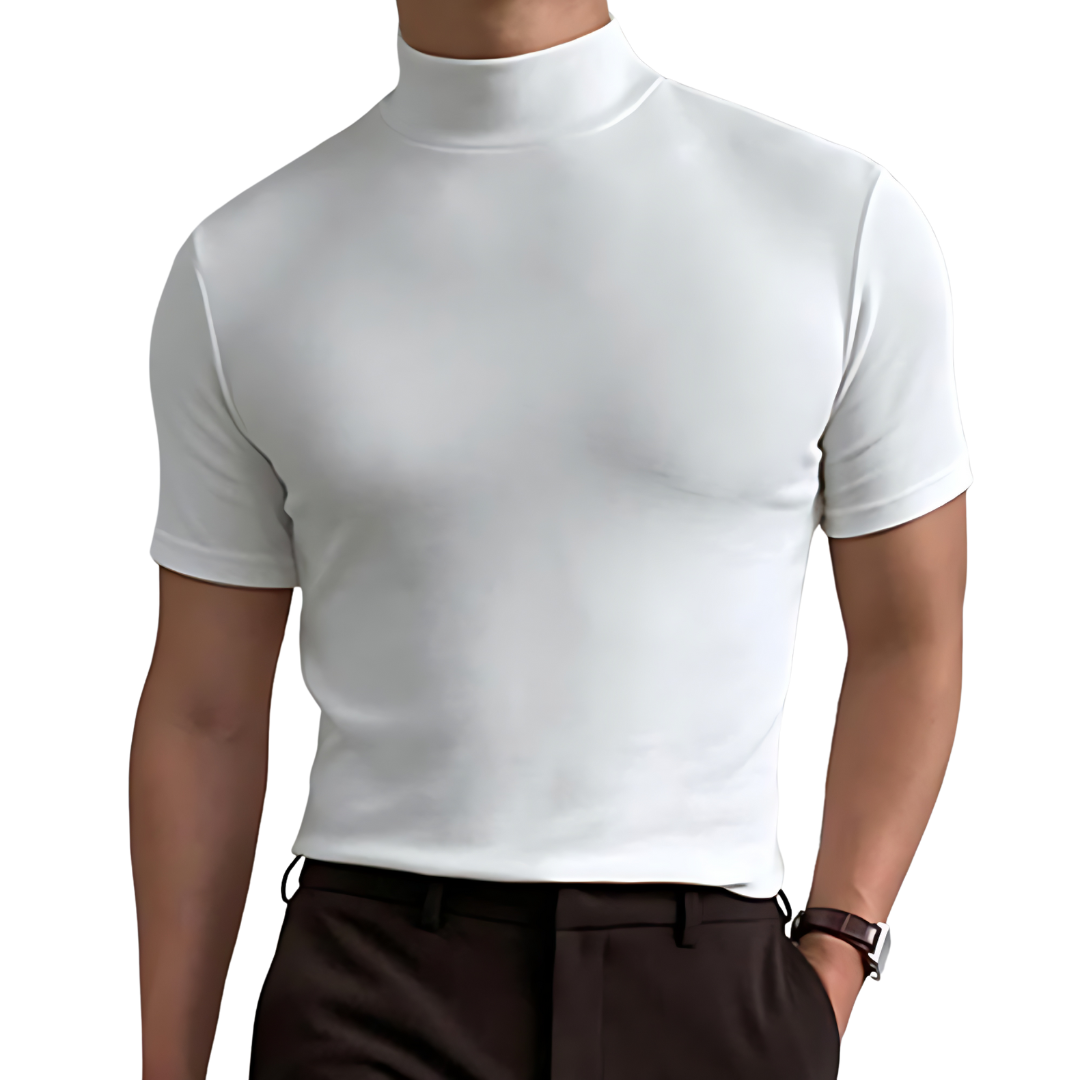 AVORIO™ | HIGH NECK T-SHIRT