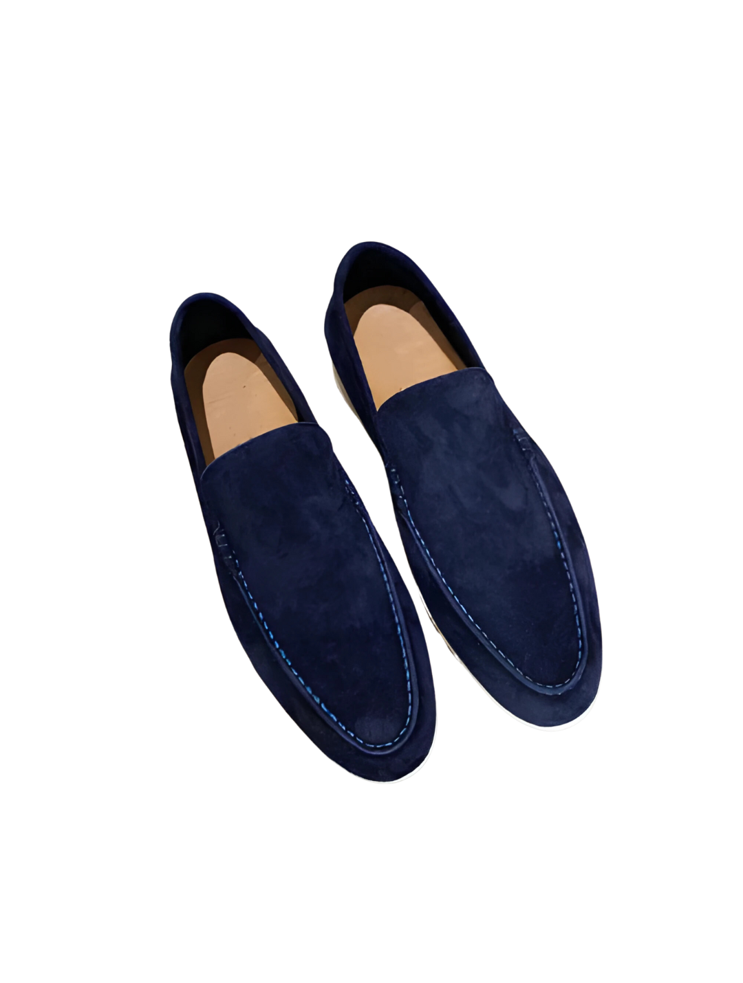 AVORIO™ | BLUE SUEDE LOAFERS V2