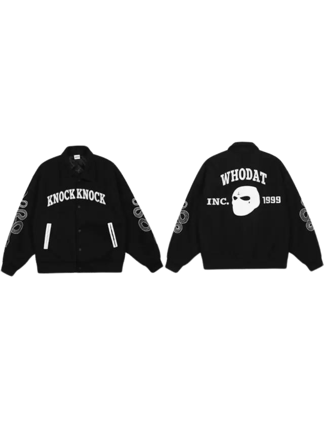 GONTHWID™ | WHO DAT VARSITY JACKET