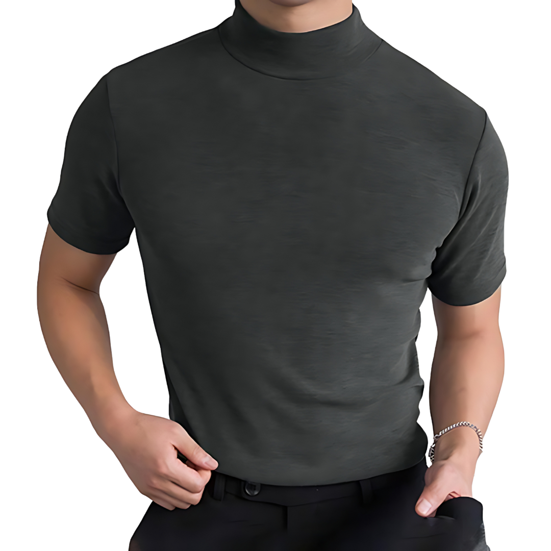 AVORIO™ | HIGH NECK T-SHIRT