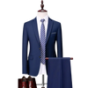 AVORIO™ | NAVY BLUE 2 PIECE SUIT SET